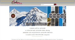 Desktop Screenshot of cokercapital.com
